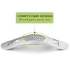 AMXRD Garlic Press Rocker & Silicone Peeler (Random Color), Stainless