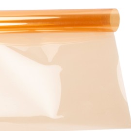 PYXEL STUDIO Lighting Gel Filter Transparent Colour Correction 1/4 CTO Coloured Sheet Craft for 800 W Red Head Light Strobe Spotlight Flash Photography Photo Studio Wratten, 50 x 40 cm, Orange 1/4 x 1