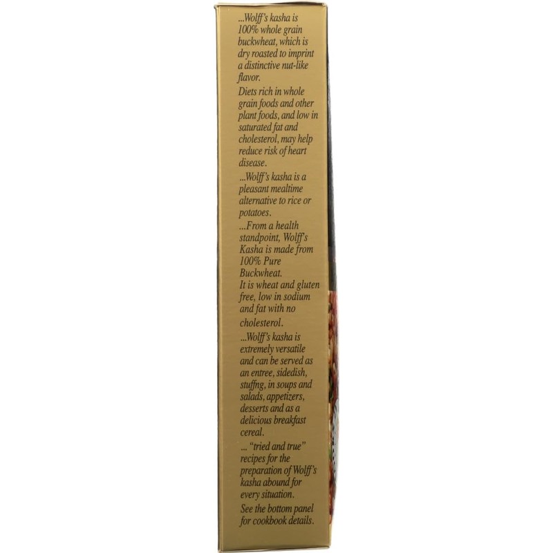 Wolff's Kasha Coarse, 13 Oz (Pack of 6)