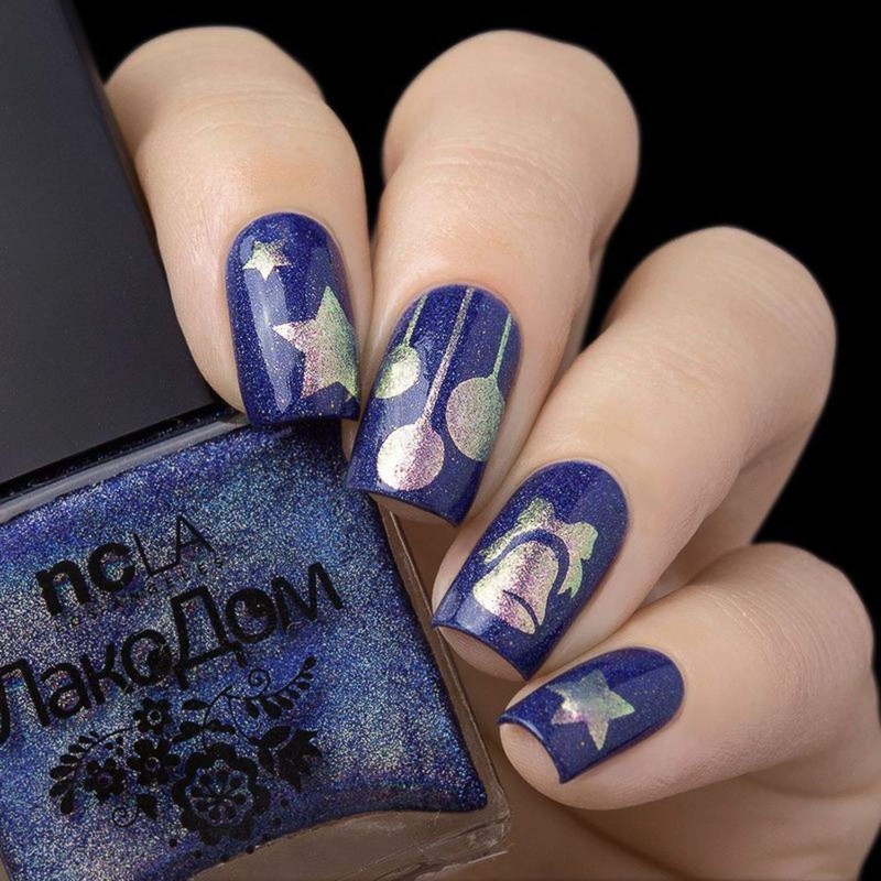 Whats Up Nails - Northern Star Vinyl Stencils for Christmas