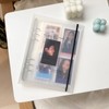 A5 Binder Photo Card Album, Photo Album Holder, 6 Holes