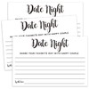Antgiftshop 50 Date Night Ideas Cards, Wedding Advice Cards for