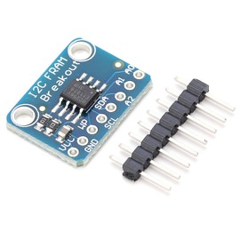 FRAM Breakout Board Memory, 2.7-5.5V Memory IC Module MB85RC256V Memory IC Development Tools with 1 X Module for Memory IC Development Tools