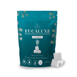 Nature Bliss Aromatherapy Shower Steamers 7 Pack Self Care Home Spa Inspired Shower Fizzies Experience Natural Scents with Essential Oils Promotes Relaxation Paraben Free Made in USA (Eucalyptus)