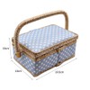 ANCLLO Sewing Accessories, Sewing Box, Organiser, Sewing Kit, Storage for