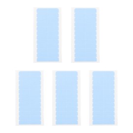 VOANZO 60 Stücke Haarverlängerung Tape Tabs Doppelseitige Verlängerungsbänder für Ersatz 4cm x0.8cm (Blau)