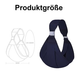 Tragetuch Baby Neugeboren, Tragetuch Baby, Kindertrage, Verstellbaren Schnallen Babytrage, Weich und Atmungsaktiv Tragetuch, Baby Tragetuch Neugeborene, füR Babytrage Kleinkinder Bis 20kg