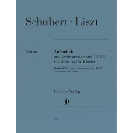 Resting Place from "Schwanengesang" D957 - Arrangement for Piano - Piano sheet music - Henle (HN 599)