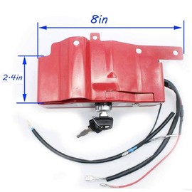 New Pack of Ignition Key Switch Box w/Keys Engine Stop On Switch for Honda GX390 GX340 13hp 11hp Gas Engine