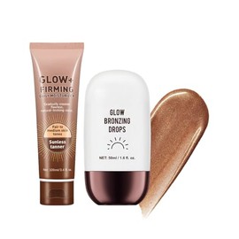 ISBEAUSOLS Face and Body Tanner - Face Cream for Women Set - Summer Care use 2pcs