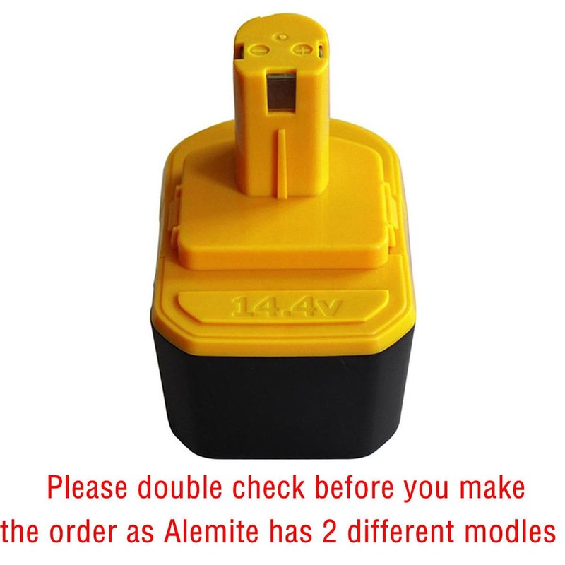 New Battery Pack for Alemite 339992 14.4 Volt NICD 200mah