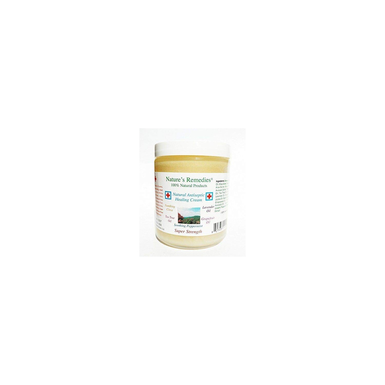 "100 Natural Antiseptic Healing Cream" Heals and Soothes Infected Skin
