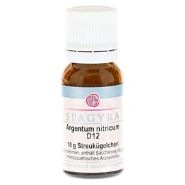 Argentum Nitricum D 12 Globules