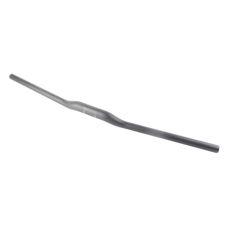 Bicycle Riser Handlebar Matt Black 3K Carbon Fiber Integrated Light