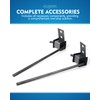 Aupar 2 Pack Exhaust Hanger Rod, Universal Muffler Hanger Rod