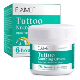 2 Pack Crema Adormecedora E Hidratante Natural Antes Tatuaje