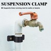 50 Pack 1/2 Inch Pipe Supports Suspension Pex Pipe Clamp