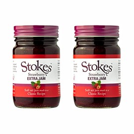 Stokes – Strawberry Extra Jam 340g - Pack of 2