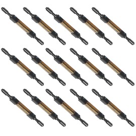Duogalia 15-Pack Fiber Optic Quick Connector Mechanical Splice for 0.25mm Bare Fiber & 0.9mm Fiber Pigtail