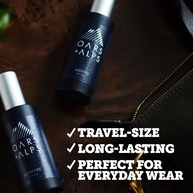 Oars + Alps Ascend Mens Cologne and Body Spray, Travel