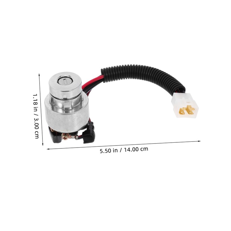 BUGUUYO Lawn Mower Ignition Switch Replacement Durable Starter Switch for