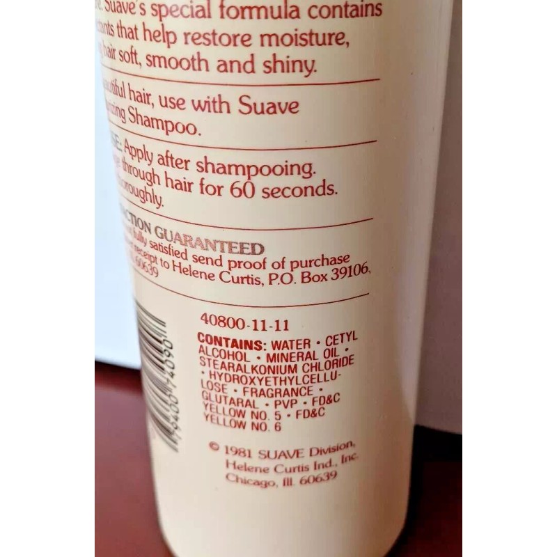 Suave Vintage 1981 Suave Extra Body Moisturizing Conditioner 16 Fl