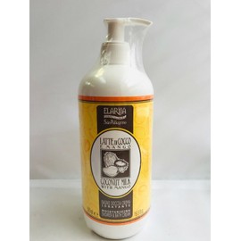 Perlier Elarila Coconut Milk w Mango Moisturizing Bath & Shower Cream, 16.8 oz