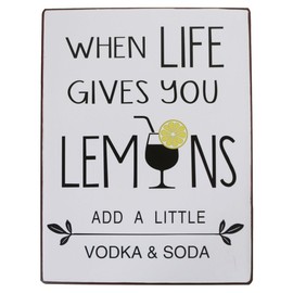 Lafinesse – When Life Gives You Lemons... Metal Sign | LF EM5503 | 5712376155035