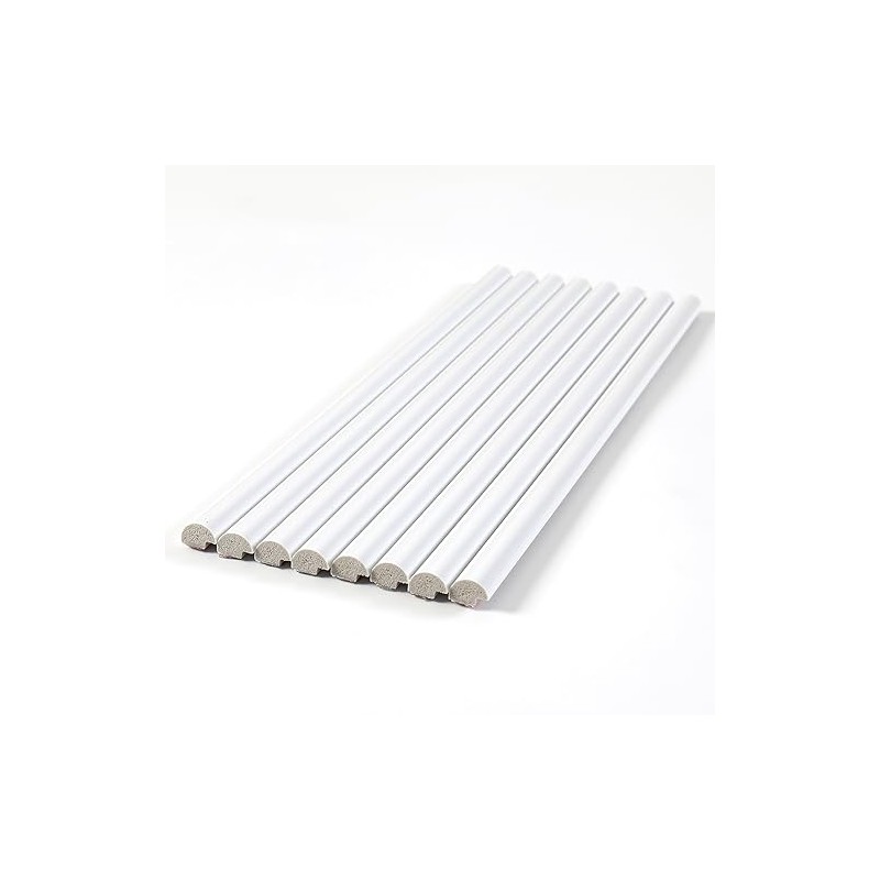 Tilingview 10-Pcs Peel and Stick Tile Edge Trim, 12 Inches