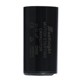 BlueNatHxRPR 36-43 MFD/uF Condensador de arranque de motor soporta voltaje 250 V CA