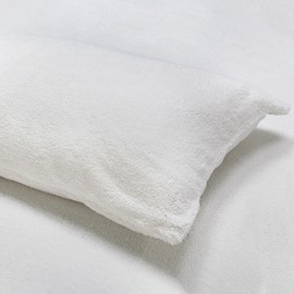 Ramesses Fleece Fitted Sheet Queen Size Extra Plush Polar, Sherpa Fleece FittedSheet Pack Deep Pocket - All Season Cozy Warmth (White, Full)
