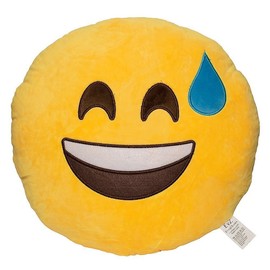 Meco smile with sweat