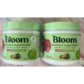 Bloom 2 Bloom Greens & Superfoods STRAWBERRY KIWI 30 Servings Exp 06/26
