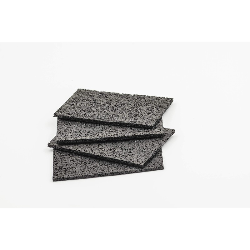 Valo VT00900_1-3 Plastic Rubber Granulate Patio Pad Weatherproof for Balcony,