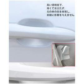 Pixis Mega Door Handle Protection Cover for Car Outdoor Door Handle Protector, Crown (Hybrid) 210 Series, 200 Series, 180 Series, 220 Series, C-HR (Hybrid), Vitz 90 Series, KSP ~ Grand Ace Car Door