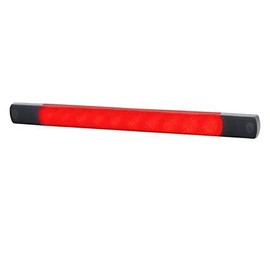 HELLA 2DA 980 887-411 Auxiliary Stop Light - Strip Lamp - LED - 24V - mounting - Lens Colour: Crystal clear - Cable: 2500mm - Rear