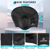 Long Hair Swim Cap for Women Men with 3D Ear