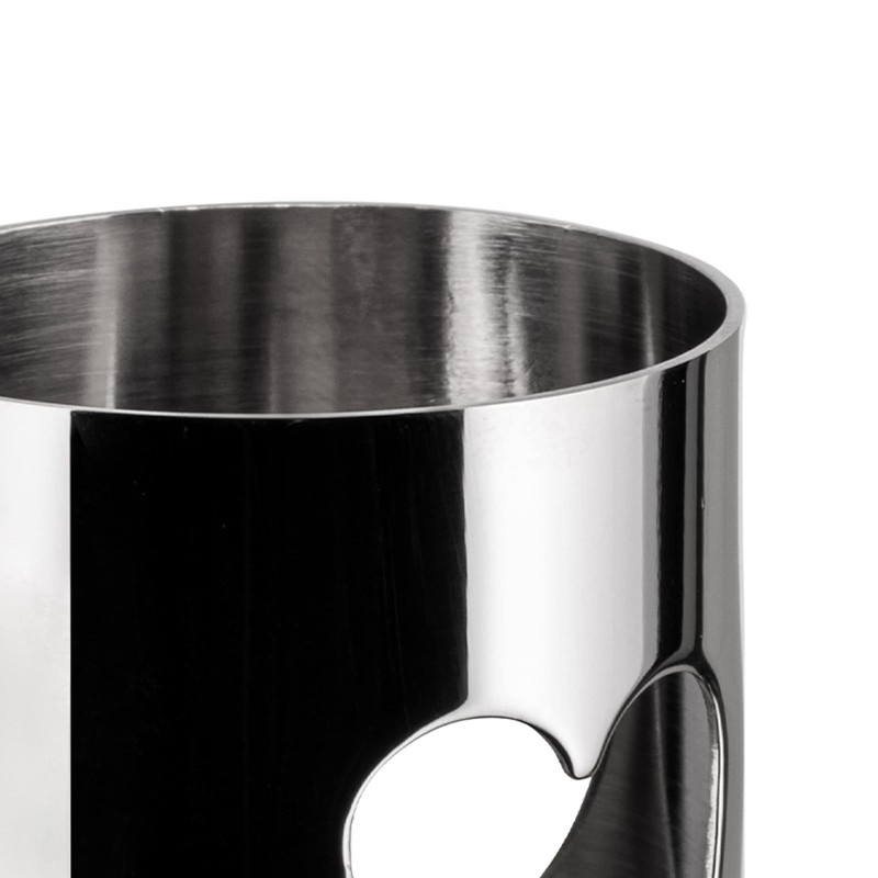 Alessi Girotondo Napkin Ring, Heart, (AKK10 H), Silber