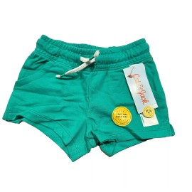 Cat & Jack Toddler Girls' Straight Pull-On Shorts - Cat & Jack Tropic Green 3T