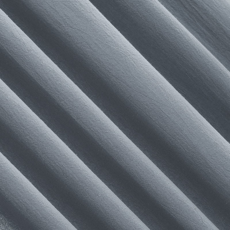 Archaeo Washed Cotton Twist Tab Curtain, 52" x 95", Storm