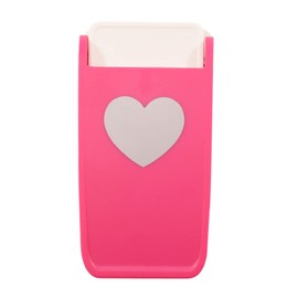 Vaessen Creative Heavy Duty Craft Punch - Heart - 3,75 x 3,4 cm Hole Punch - Cutter for Shrink Paper, Card Making, and Crafting, Pin