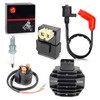 CDI Box Ignition Coil Voltage Regulator Rectifier Relay Kit Compatible