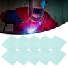 10Pcs Welding Helmet Lens Transparent Protective Plate Spare Replacement Lens