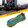 VINAUO 35FT Trailer Wiring Harness Kit, 4 Wire, Color Coded