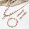 EVER FAITH Mujer Set de Joyería Cristal Austriaco Bola de