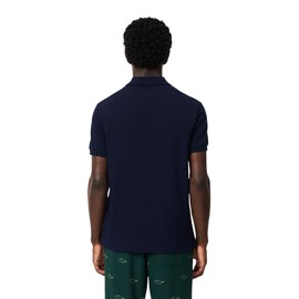 Lacoste Men's Sport Classic Fit UV Protect Piqué Golf Polo Shirt, Navy Blue/Navy Blue, Large