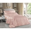 Hight Thread Count Solid Color Soft Silky Charmeuse Satin Luxury
