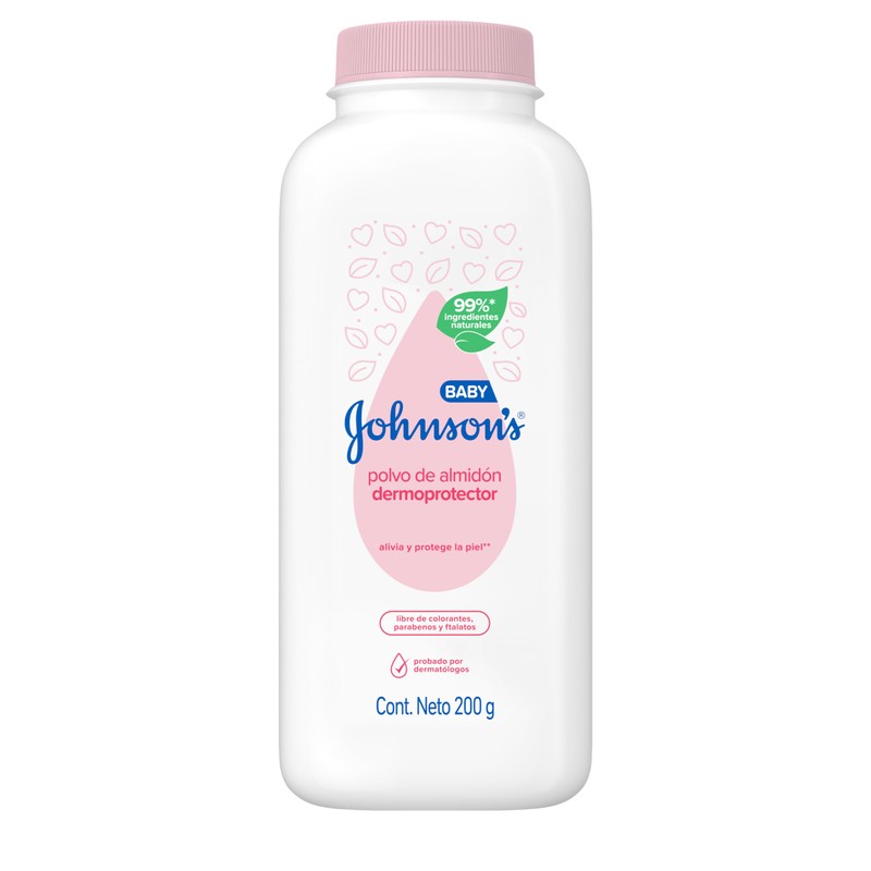 Johnsons, Polvo de Almidn Dermoprotector 200 G
