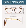 Reading Glasses Spring Hinges Oval Round Readers Women