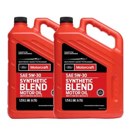 Genuine OEM SAE 5W-30 Premium Synthetic Blend Motor Oil - 10 Quart